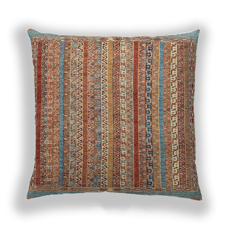 Coussin décoratif abstrait 2374, Microsuède