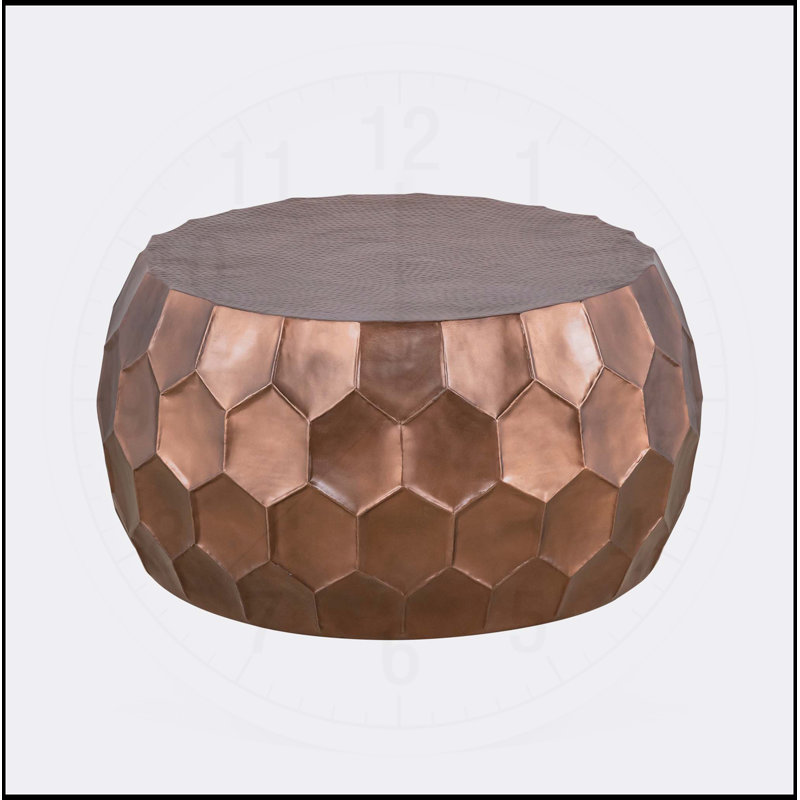 Table basse 32 po Modern Modern, Cuivre