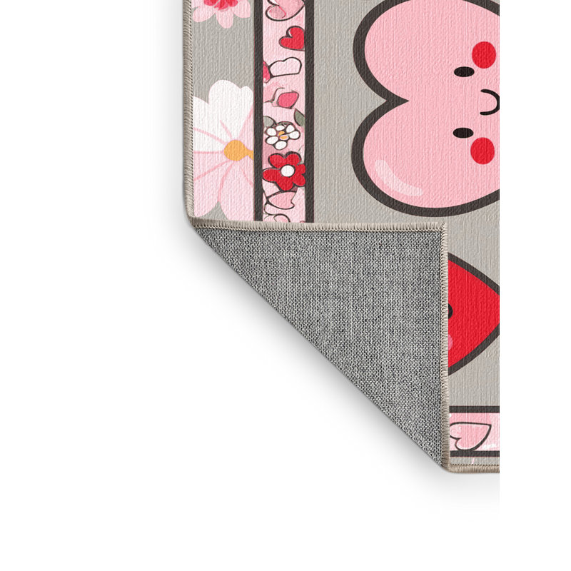 Tapis de Noël East Urban Home, Tapis de couloir 2 pi x 4 pi