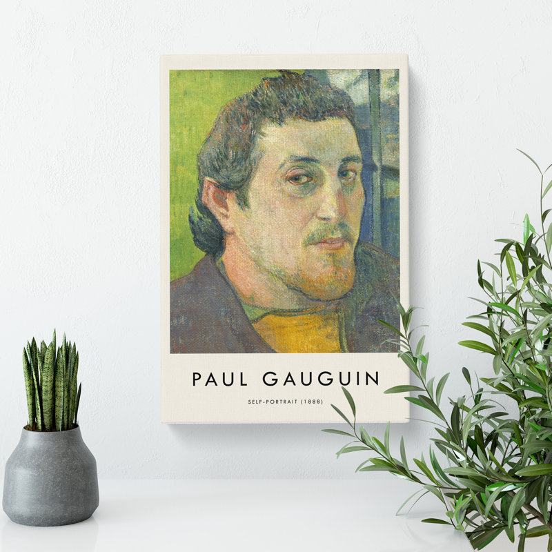 Self Portrait Vol.1 Print by Paul Gauguin - Wrapped Canvas, 76cm H x 50cm W x 3cm D