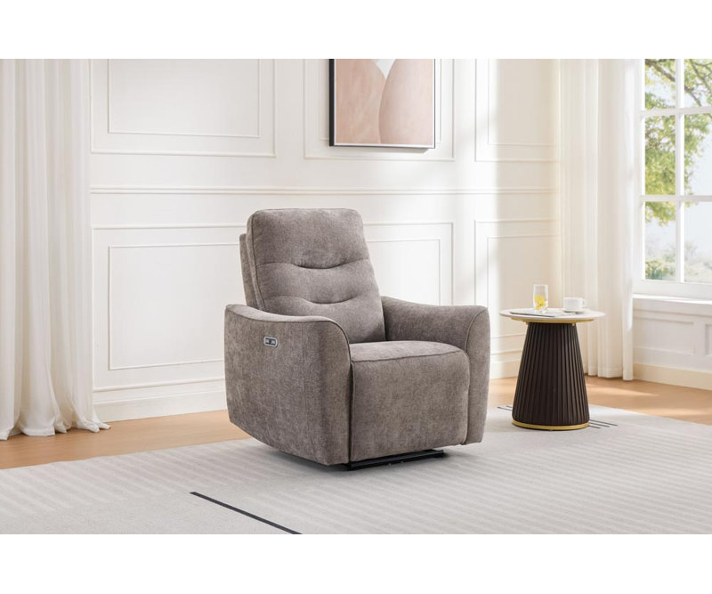 Cupar Chenille Electric Power Recliner Chair