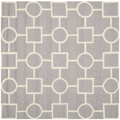 Cambridge Hand Tufted Wool Geometric Rug