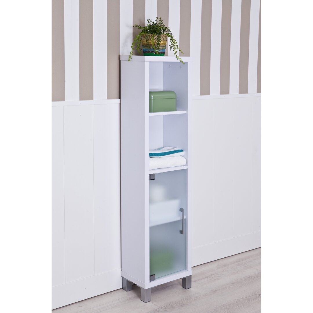 34 x 141 cm Freistehender Badschrank Galveston