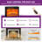 Symple Stuff 47" W Electric Fireplace 2 Drawer Remote Control Five Flame Brightness-522247041