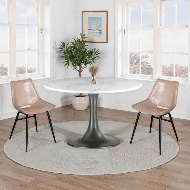 Round Marble Dining Table