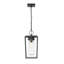Lanterne suspendue d'extérieur 1 lumière noire Jadine-2055185681