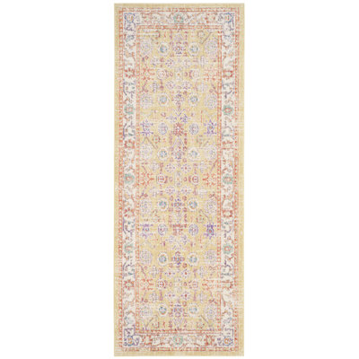 Tapis oriental beige / lavande / brun Chukri