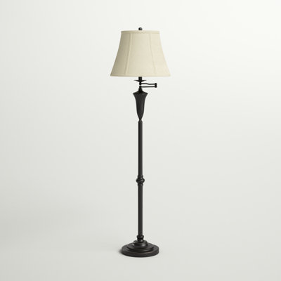 Hursey 62'' Swing Arm Floor Lamp