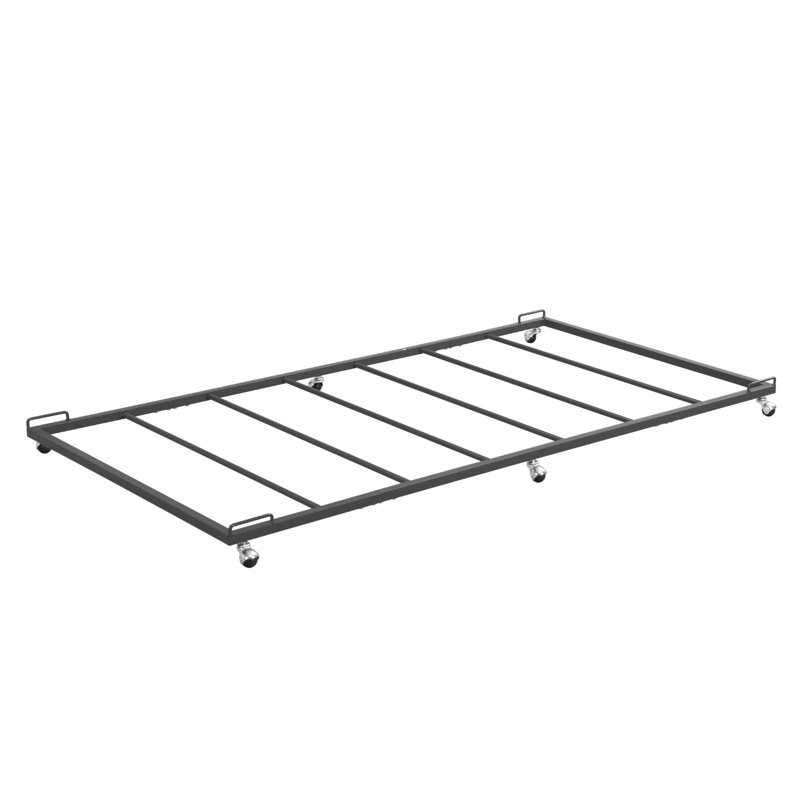 Structure de lit gigogne pour lit de jour Cedro, Noir