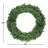 Canadian Pine Artificial Christmas Wreath 48-Inch Unlit