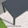 Outdoor Rust-Resistant Metal Chaise Lounge with Table