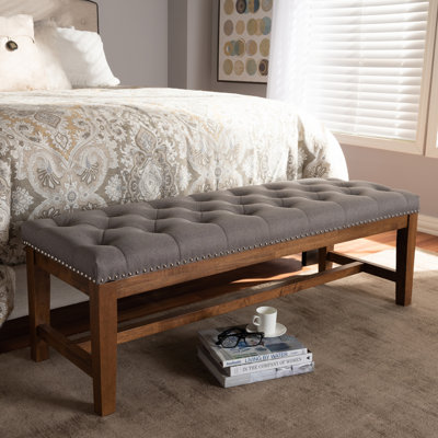 Anson Polyester Upholstered Bench