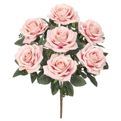 Bouquet de tiges de roses artificielles