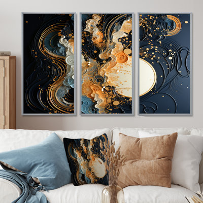 Ensemble de salon Golden Wall