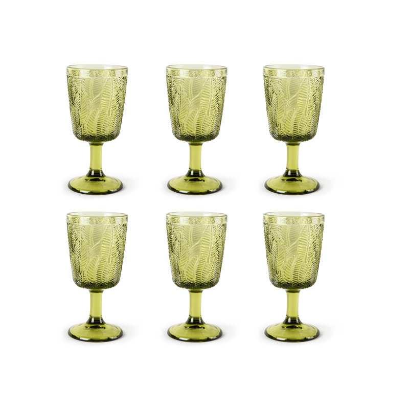 Leaf 300ml Handmade Goblet Set