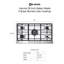 35.4375" Gas Cooktop with 5 Burners