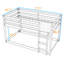 Twin Over Twin Floor Bunk Bed With Versatile Utilization And Ladder-1767196491