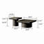 Ensemble de tables gigognes Modern Wood-1150971565