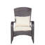 Chaise de patio avec coussins Mobilier d'extérieur-237927343-232047377