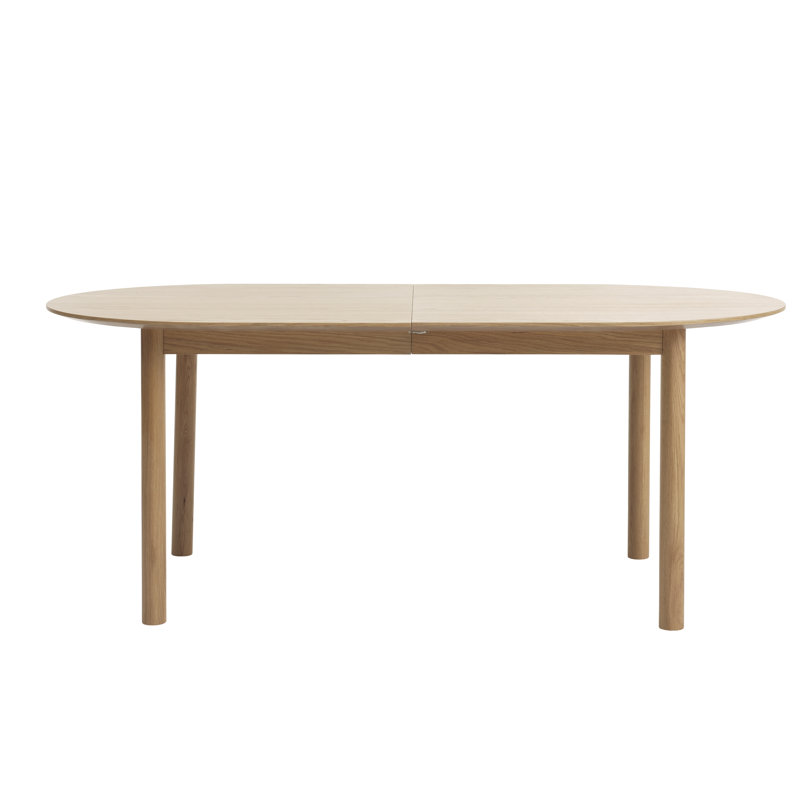Neponset Extendable Oak Oval Dining Table