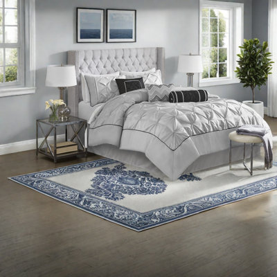 Ensemble de literie pour très grand lit californien 7 pièces Modern