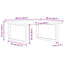 Ashvi 60cm Solid Wood Bathroom Vanity Top-719718119