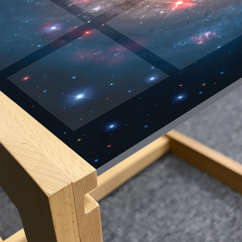 Jakelyne Sled Coffee Table, 40cm H x 74cm W x 62cm D