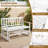 Geroline Wood Outdoor Bench