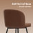 360°swivel Barstool Counter Height Barstools With Back-301039142