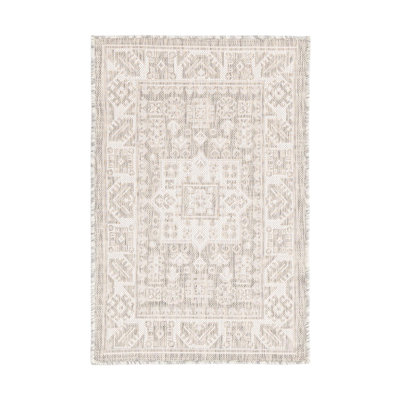 Tapis intérieur / extérieur beige Danera