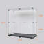 Armoire de rangement en verre, roues DEL / verrouillables Bluetooth - standard