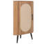 Unité de rangement de coin de chambre à coucher avec porte, capacité de charge de 88 livres, base triangulaire stable en métal intégrée à la machine, stratifié réglable, bonde, support de salle de bain à poignée souple, capacité estimée,-894602058