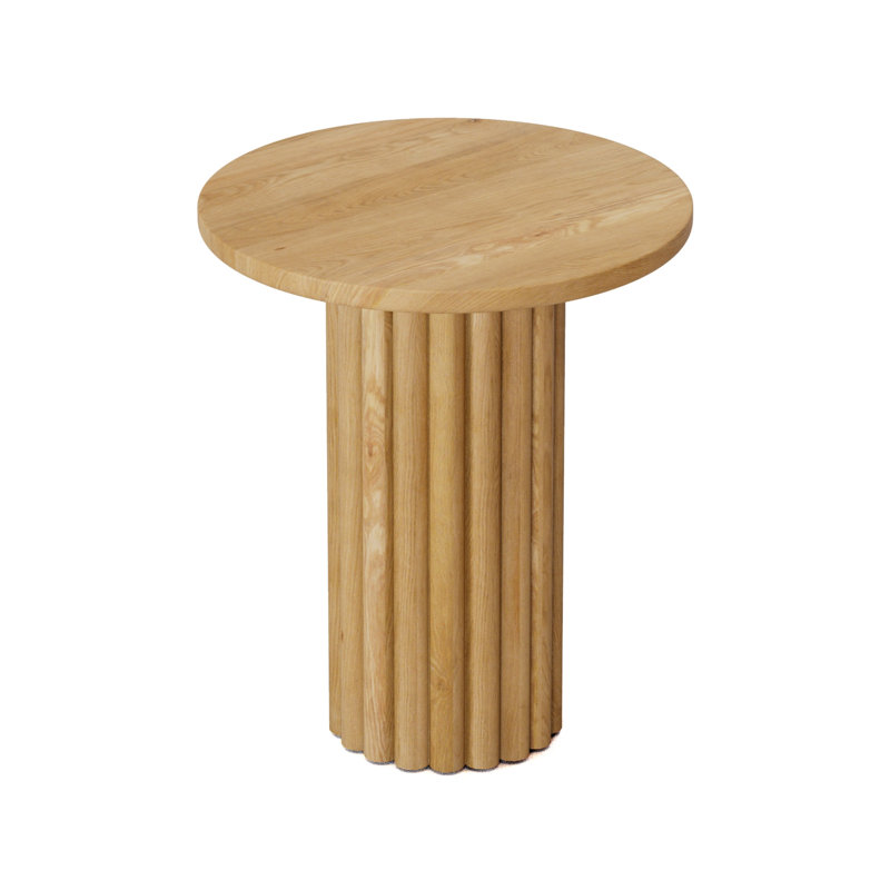 Mavis Round Dining Table, 36"H x 36"W x 36"D, Black