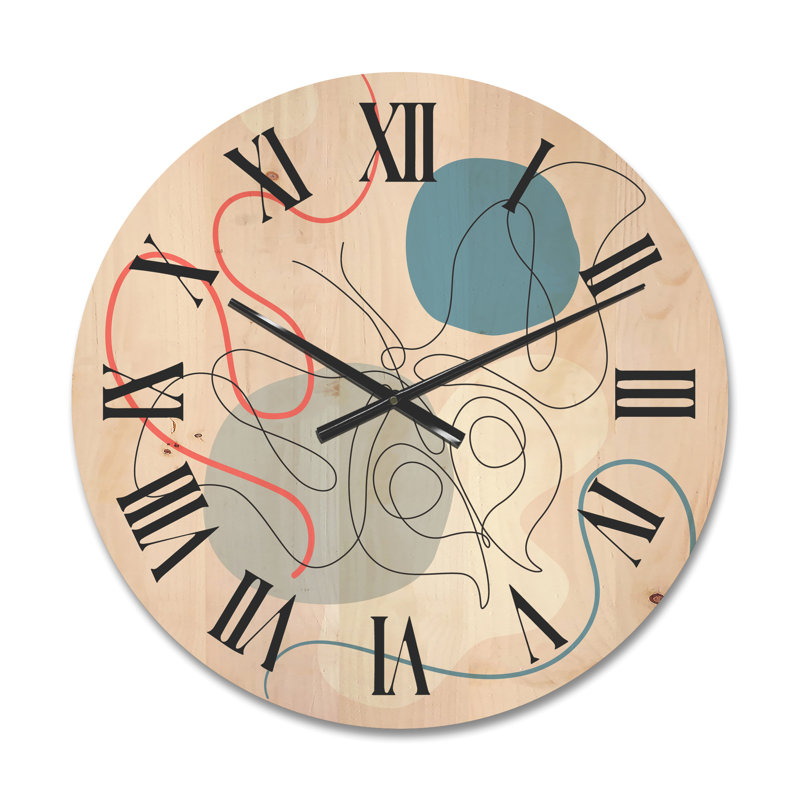 Horloge murale papillon, Moyenne