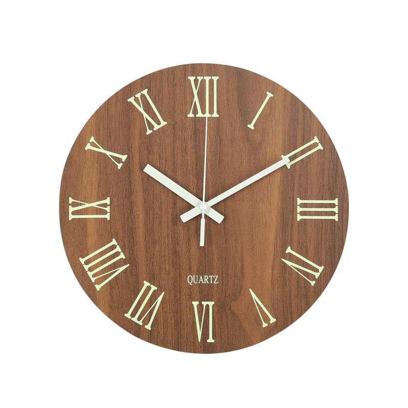 Manrica Wood Wall Clock
