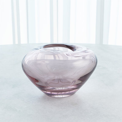 Undulating Vase-Amethyst-Sm