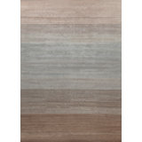 Contemporary Hand Knotted Ombre Area Rug