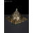 3 Inch Superfine Shri Yantra Brass Statue