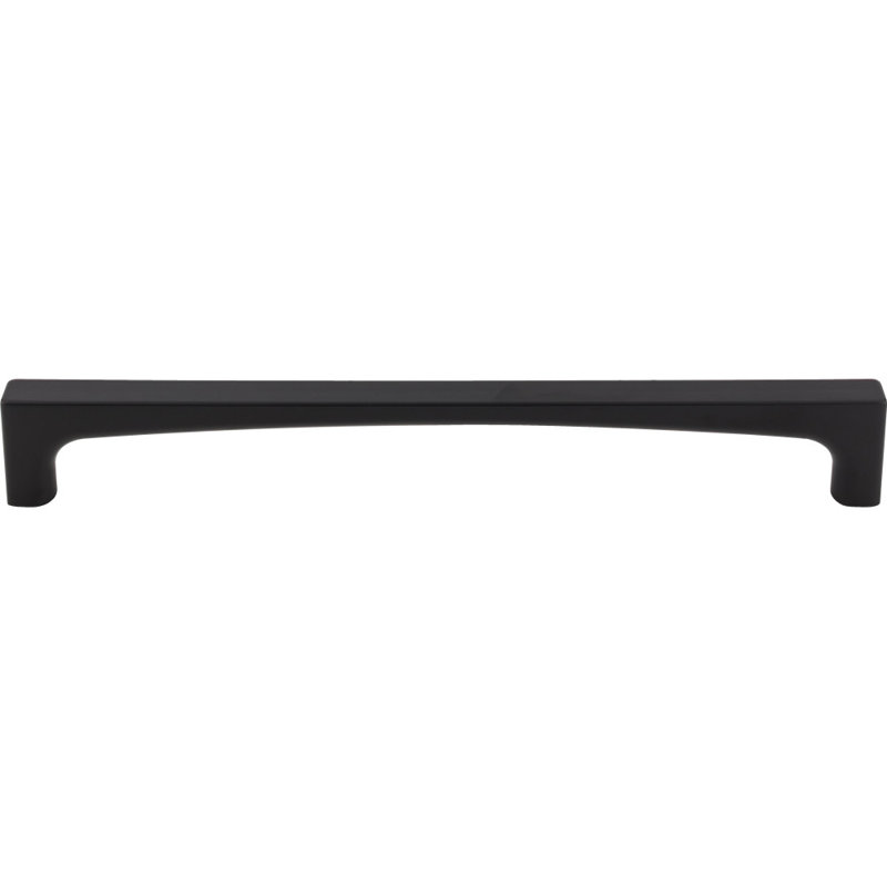 Riverside Appliance pull, Flat Black, 12" Center to Center