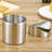 Steel Open Kitchen Trash Can - 0.5 Gallons