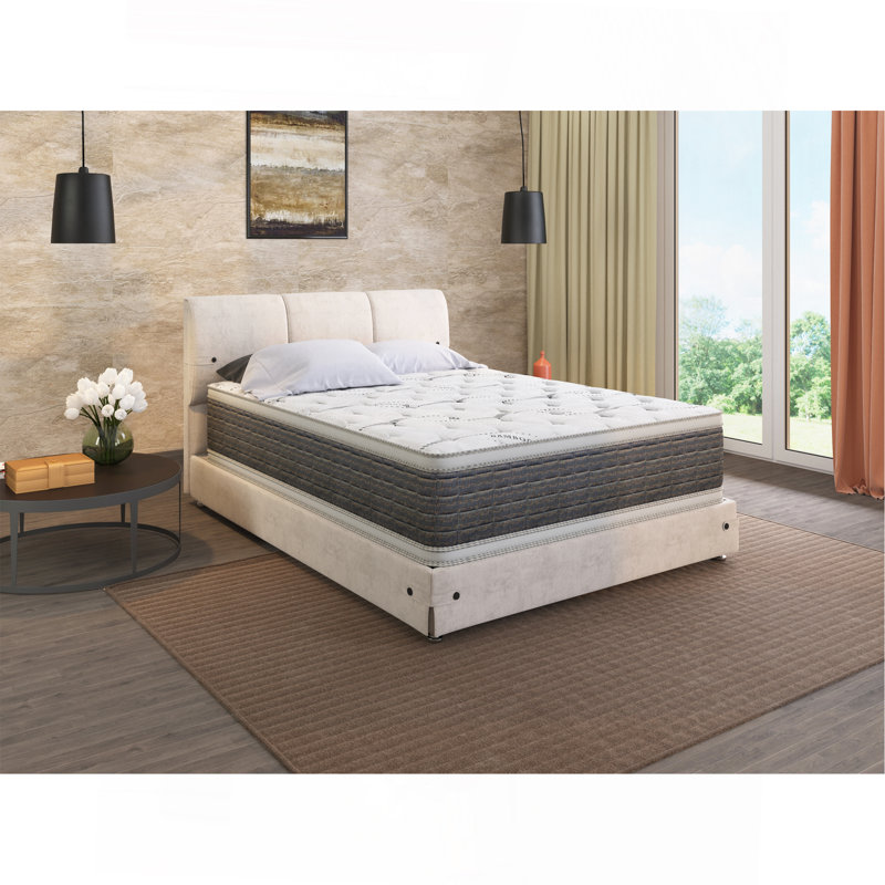 Matelas à plateau-coussin 14,5 po Dreamflex Cooltouch, Lit double