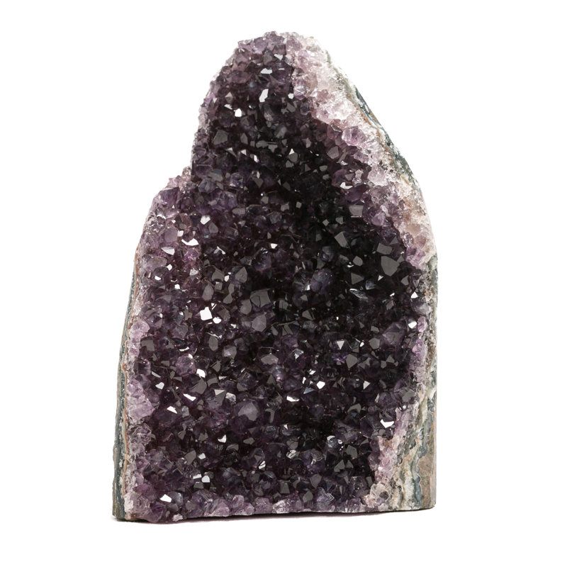 Crystal Clusters Stone Amethyst, 7" H x 6" W x 3.5" D