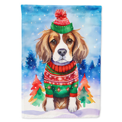 Polyester double face Noël