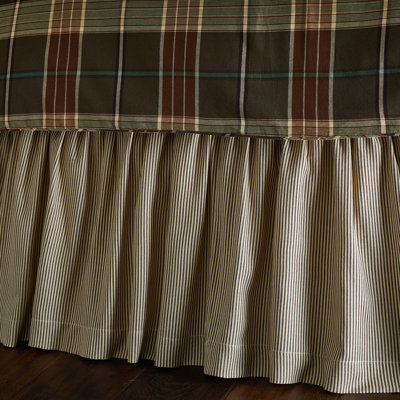 Farmhouse Stripe Bed Skirt