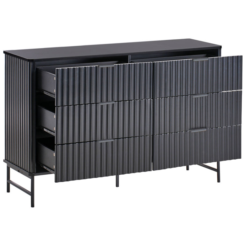 Demetrica Iron 6 - Drawer Standard Accent Chest