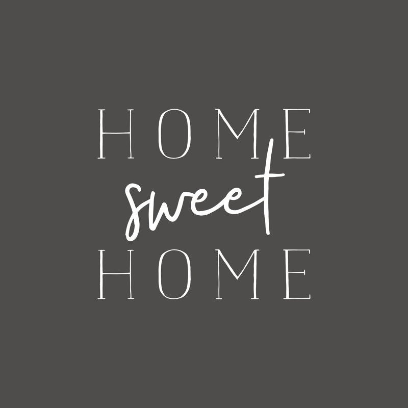 Home Sweet Home 2 - Wrapped Canvas Print, 122cm H x 122cm W x 3.8cm D