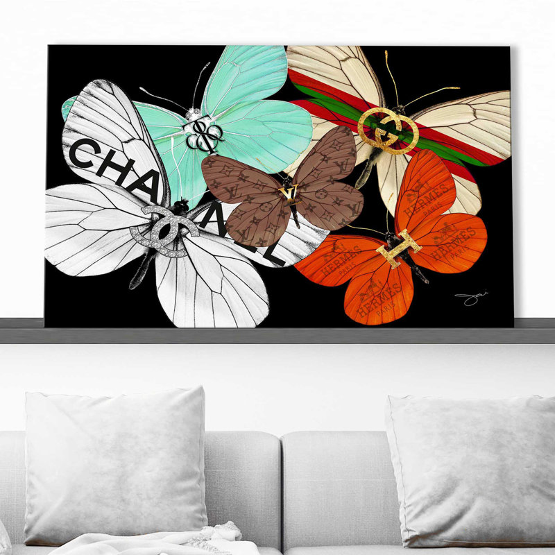«Fly Away (Horizontal)» par Jodi - impression, Toile tendue, H 18 po x l 30 po x P 1 po