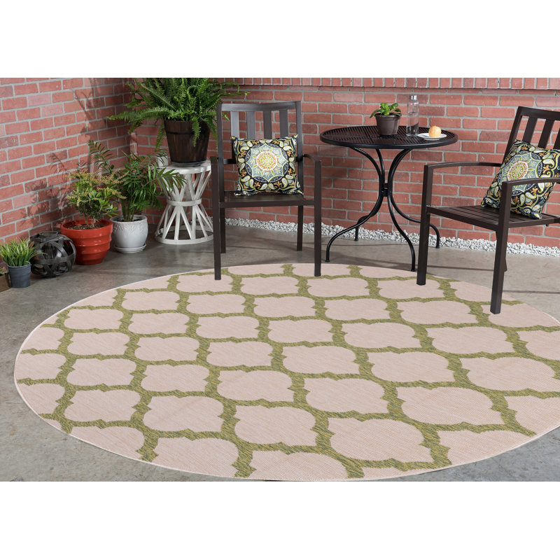 Tapis vert Aliveya, Rond 5 pi 2 po