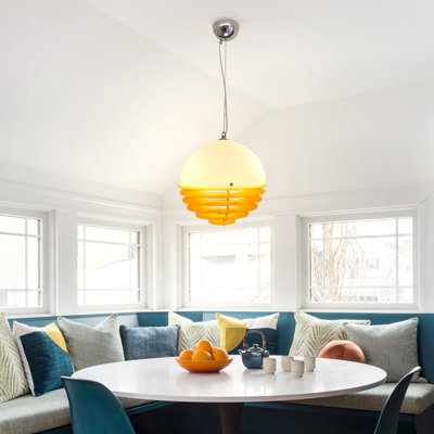 Modern 3 - Light Sunset Global Chandelier Dimmable