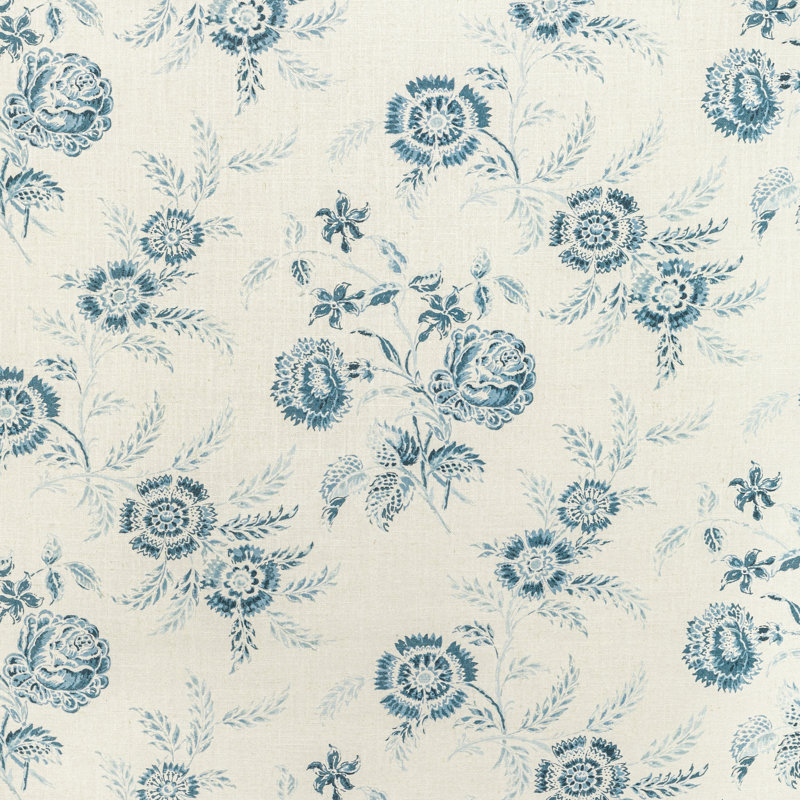 Boutique Floral Fabric, Blue